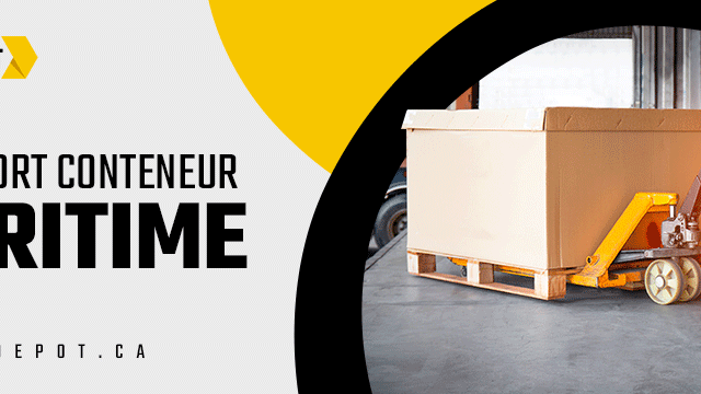 transport conteneur maritime