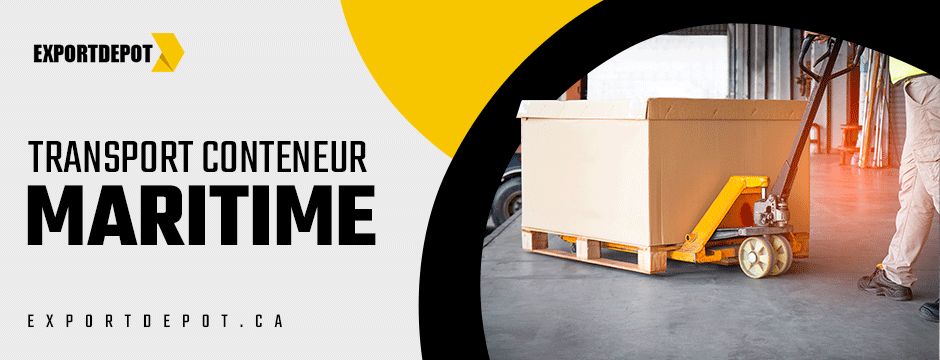transport conteneur maritime