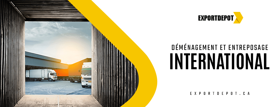 déménagement et entreposage international