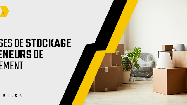 Entreprises de déménagement de conteneurs de stockage