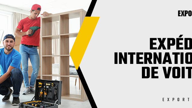 Expédition internationale de voitures