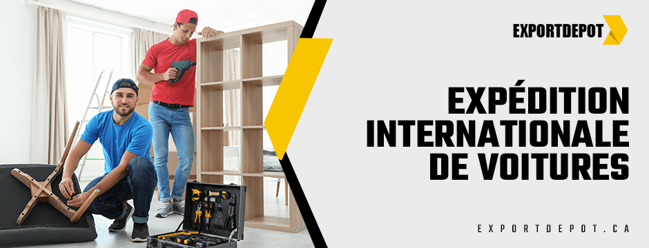 Expédition internationale de voitures