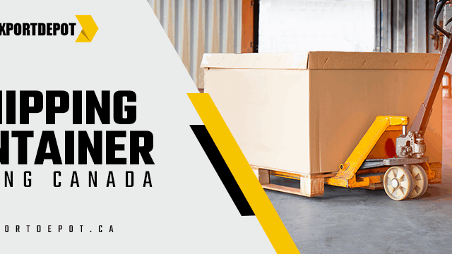 shipping container moving canada