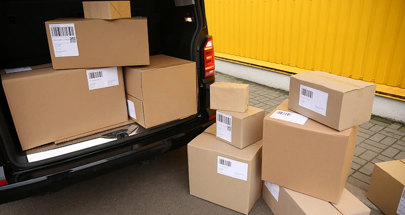 Packages for shipment