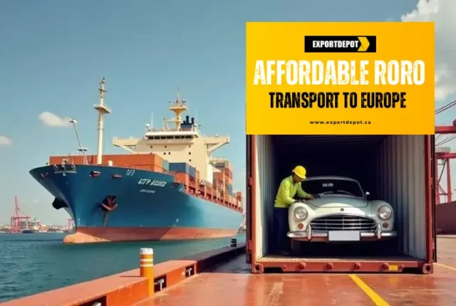 RoRo shipping Canada to Europe.webp afordable