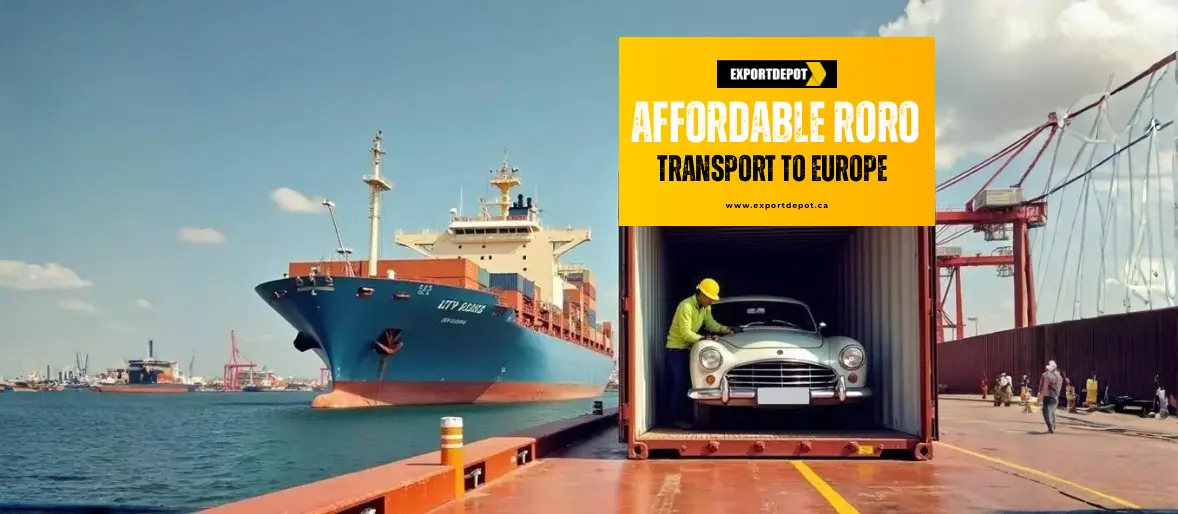 RoRo shipping Canada to Europe.webp afordable