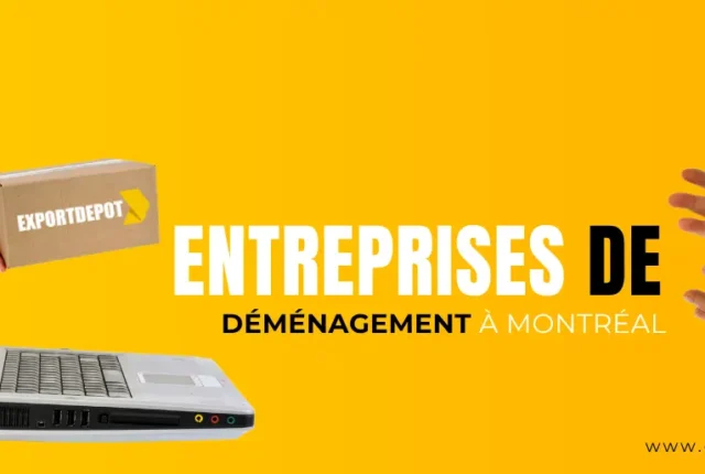 entreprises de déménagement à Montréal
