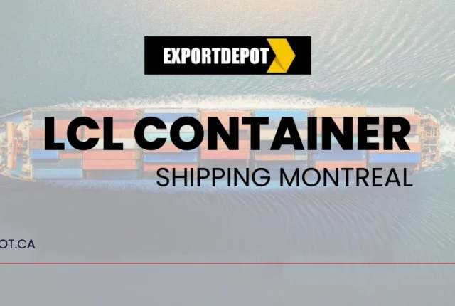 LCL container shipping Montreal