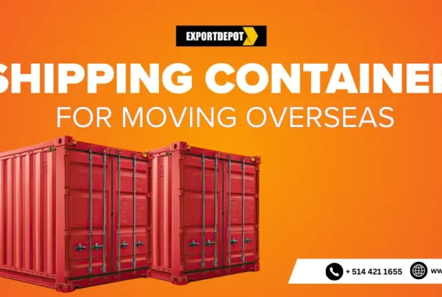 Shipping Container for Moving Overseas