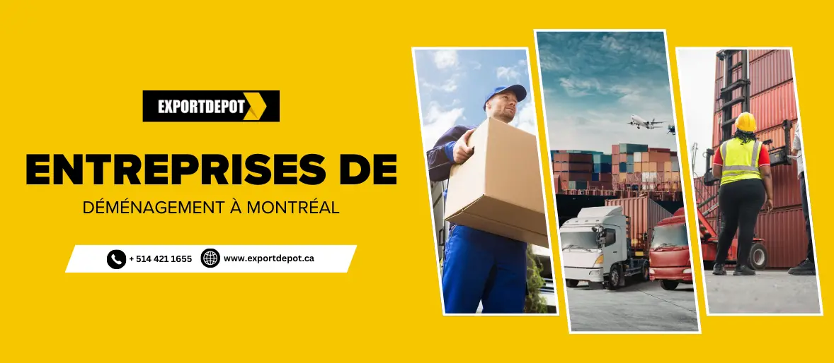 entreprises de déménagement à Montréal