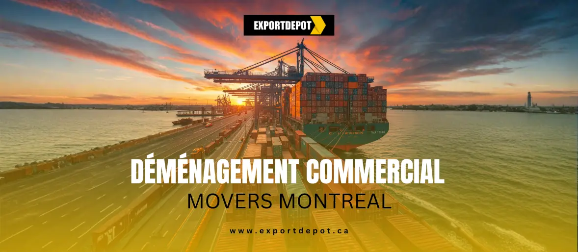 déménagement commercial international