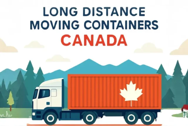 Long Distance Moving Containers Canada