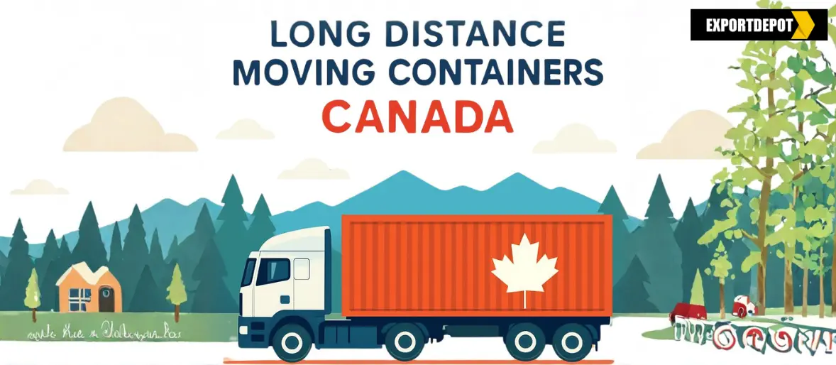 Long Distance Moving Containers Canada