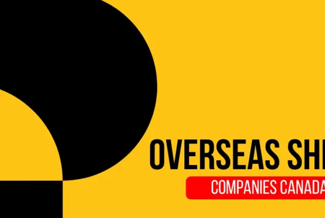 Overseas shipping companies Canada