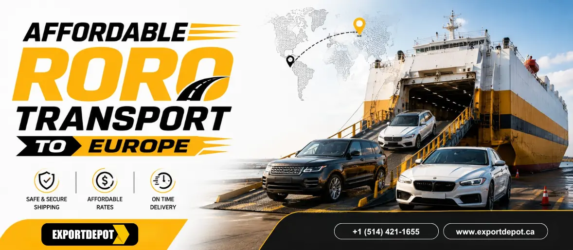 Affordable RoRo Transport to Europe