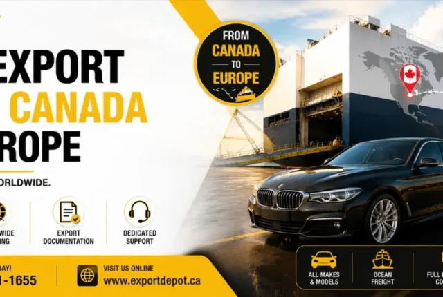 Car Export from Canada to Europe