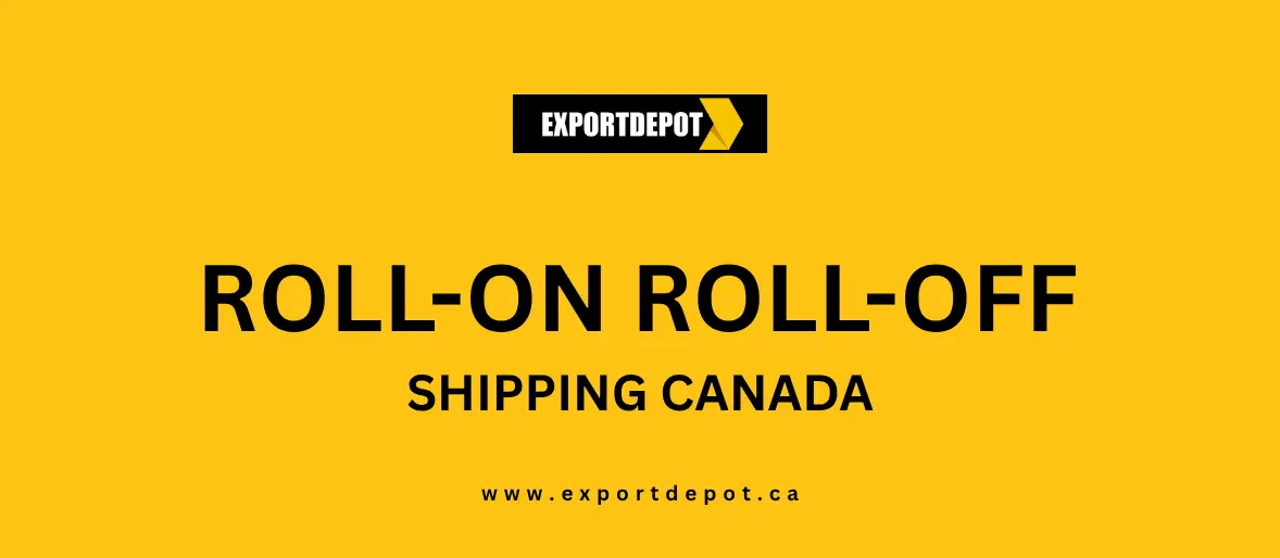 Roll-on Roll-off Shipping Canada