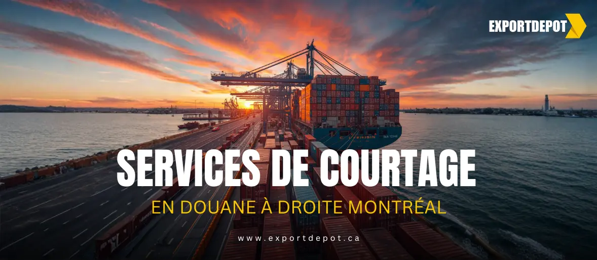 services de courtage en douane à droite Montréal