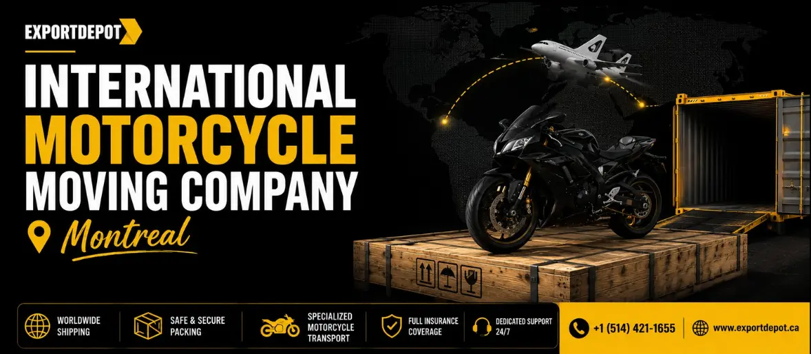 international motorcycle moving company montreal