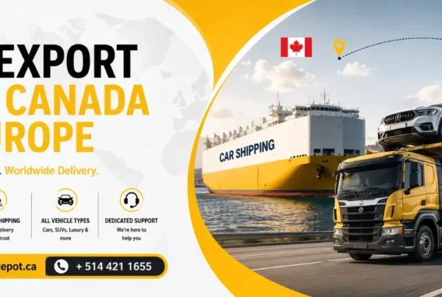 Car Export from Canada to Europe