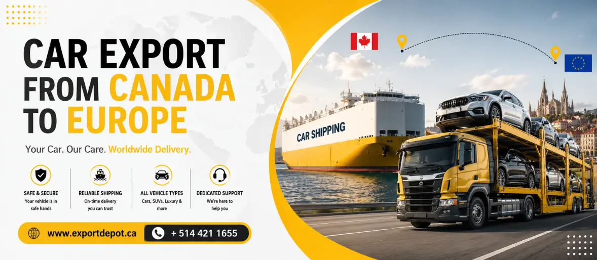 Car Export from Canada to Europe