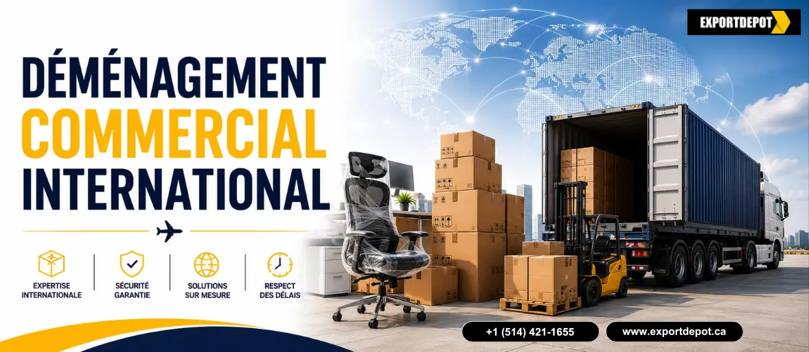 Déménagement Commercial International